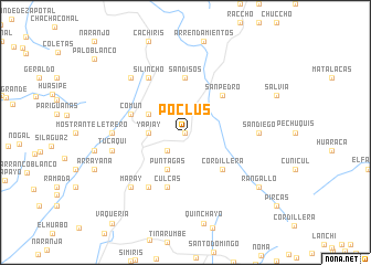 map of Poclús