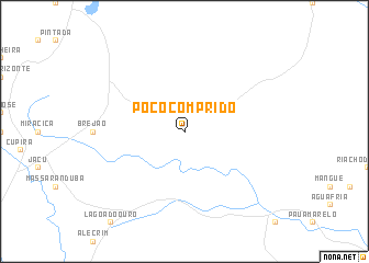 map of Poço Comprido