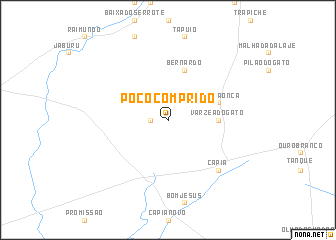 map of Poço Comprido