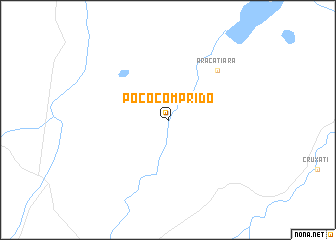 map of Poço Comprido