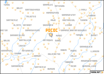 map of Pococ