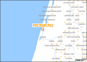 map of Poço da Cruz