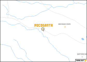 map of Poço dʼAnta