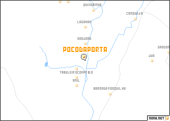 map of Poço da Porta