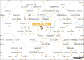 map of Pocojilcab