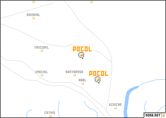 map of Pocol