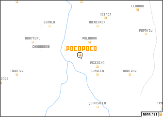 map of Pocopoco