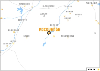 map of Poço Verde