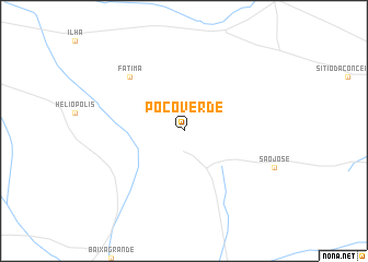 map of Poço Verde