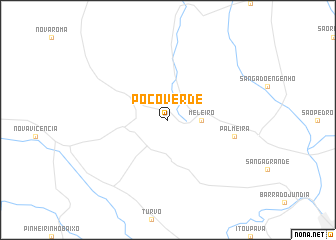 map of Poço Verde