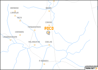 map of Poço