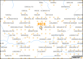 map of Pocó