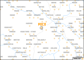 map of Po Co