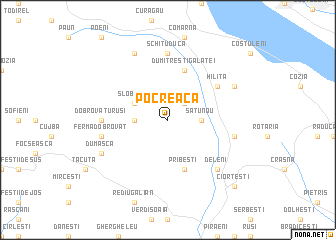 map of Pocreaca