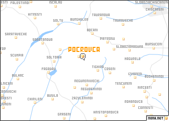 map of Pocrovca