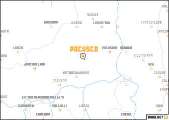 map of Pocusco