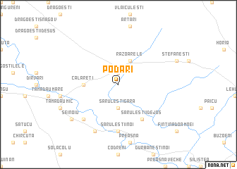 map of Podari