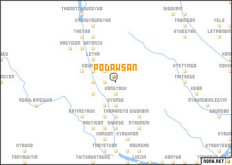 map of Podawsan