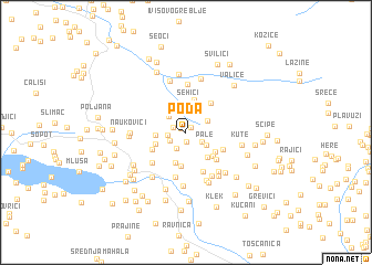 map of Poda