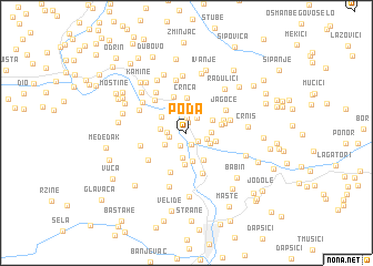 map of Poda