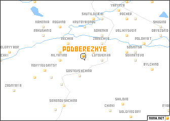 map of Podberezh\