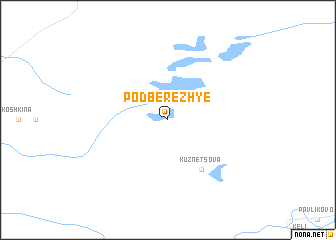 map of Podberezh\