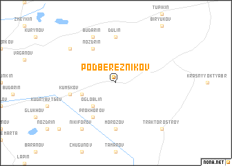map of Podbereznikov