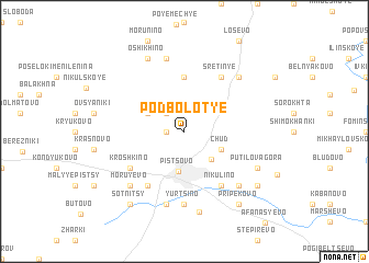 map of Podbolot\