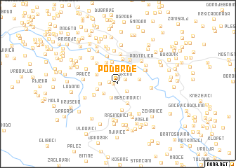 map of (( Podbrđe ))