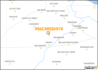 map of Podchasovnya