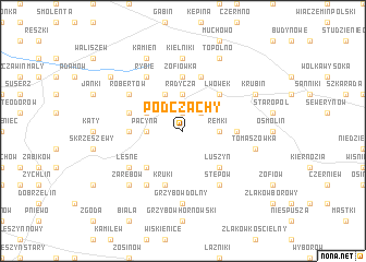 map of Podczachy