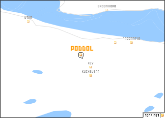 map of Poddol