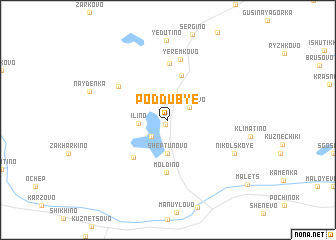 map of Poddub\