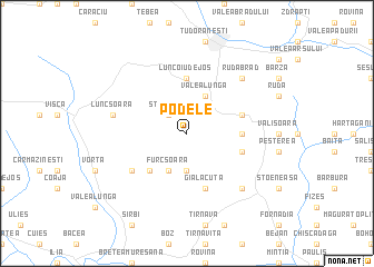 map of Podele