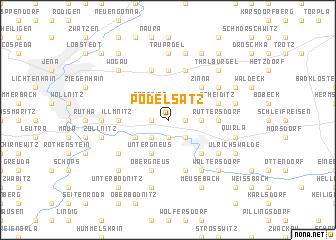 map of Podelsatz