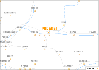 map of Poderei