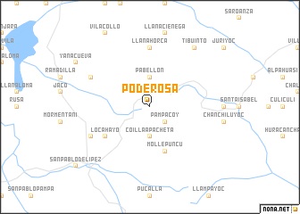 map of Poderosa