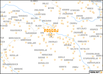 map of (( Podgaj ))