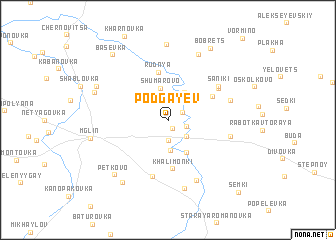 map of Podgayev