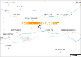 map of Podgorno-Mochalovskiy