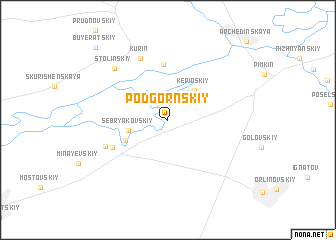 map of Podgornskiy