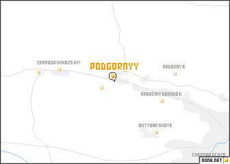 map of Podgornyy