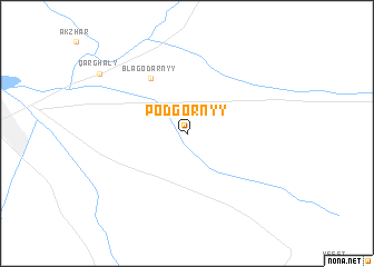 map of Podgornyy