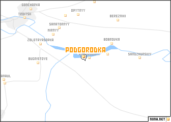 map of Podgorodka