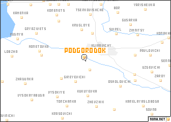 map of Podgorodok