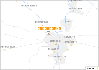 map of Podgorovka