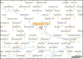 map of Podgortsy