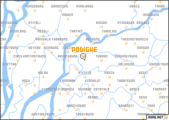 map of Podigwē