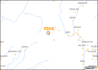 map of Podig