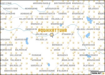 map of Podikkattuwa